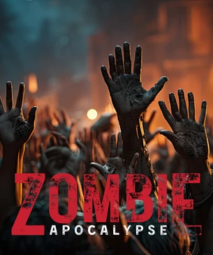 Zombie Apocalypse Escape Room Poster